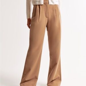 Abercrombie & Fitch Sloan Tailored Wide Leg Pant